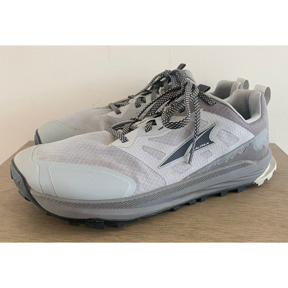 Altra Men's Light Gray Trail Running Shoes